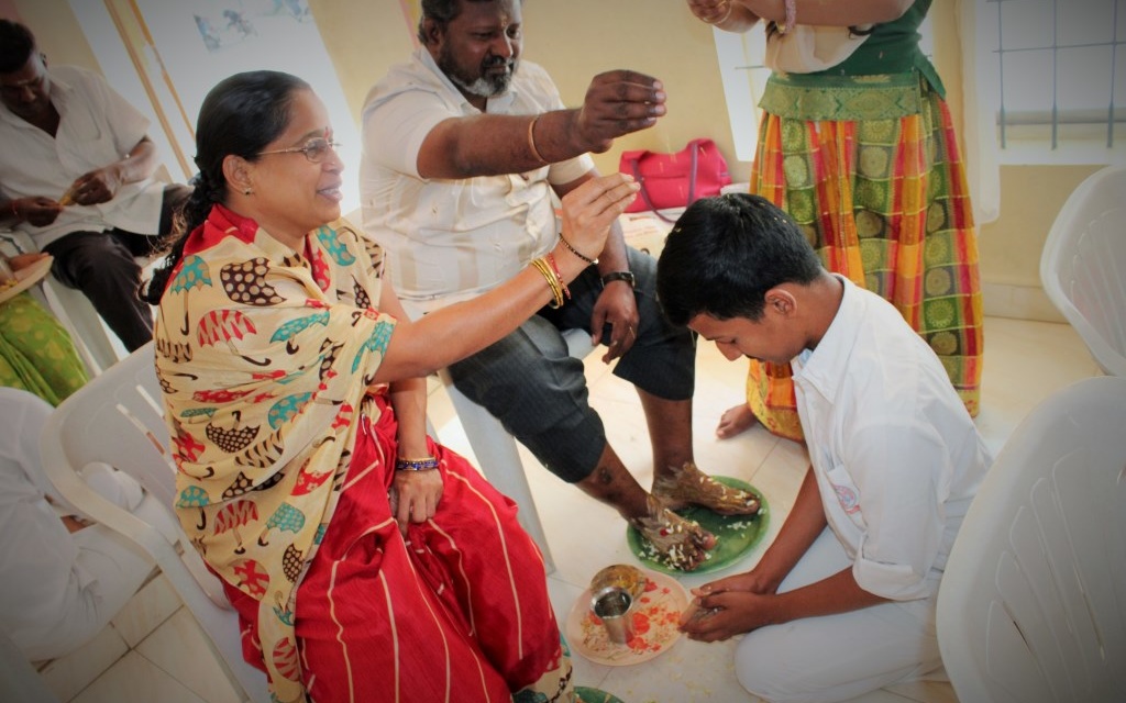 Pada Puja for Parents