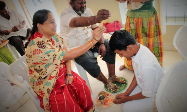 Pada Puja for Parents