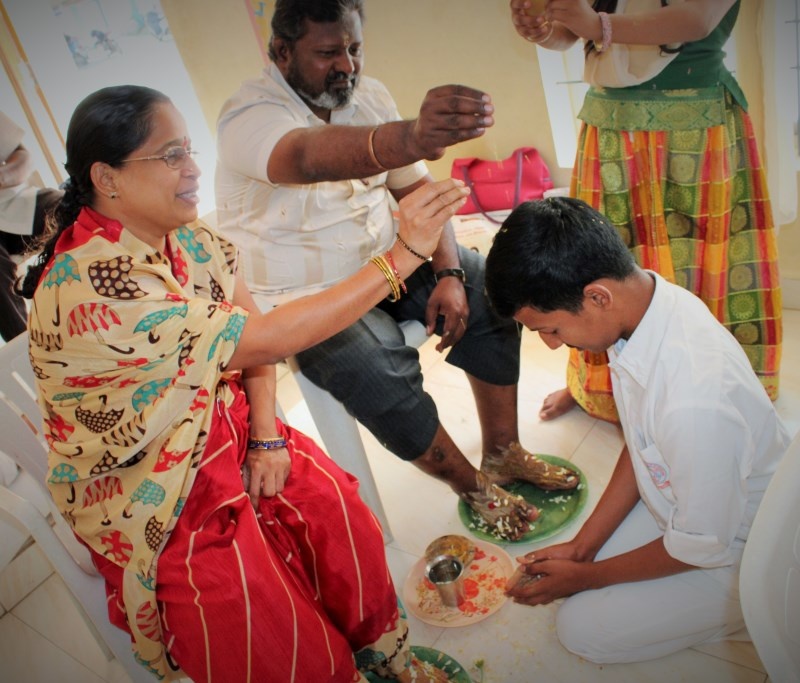 Pada Puja for Parents