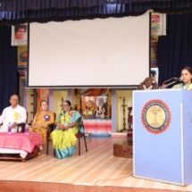 Dignitaries during the inaugural session