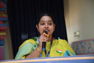 Vote of thanks by Smt. Veda Nayagi, Vice Principal