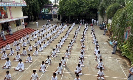 International day of yoga celebration