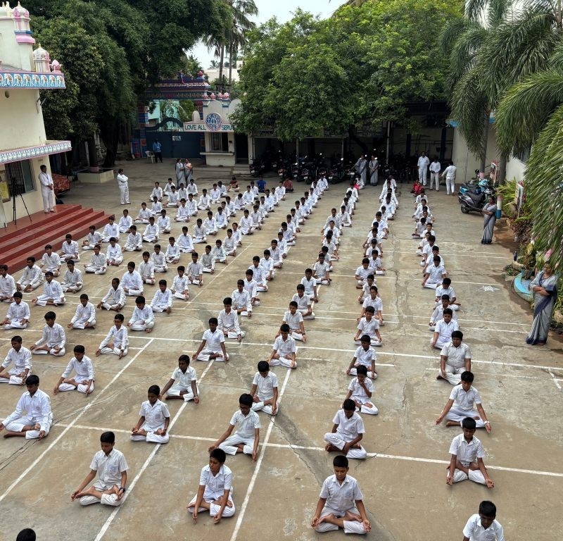 International day of yoga celebration